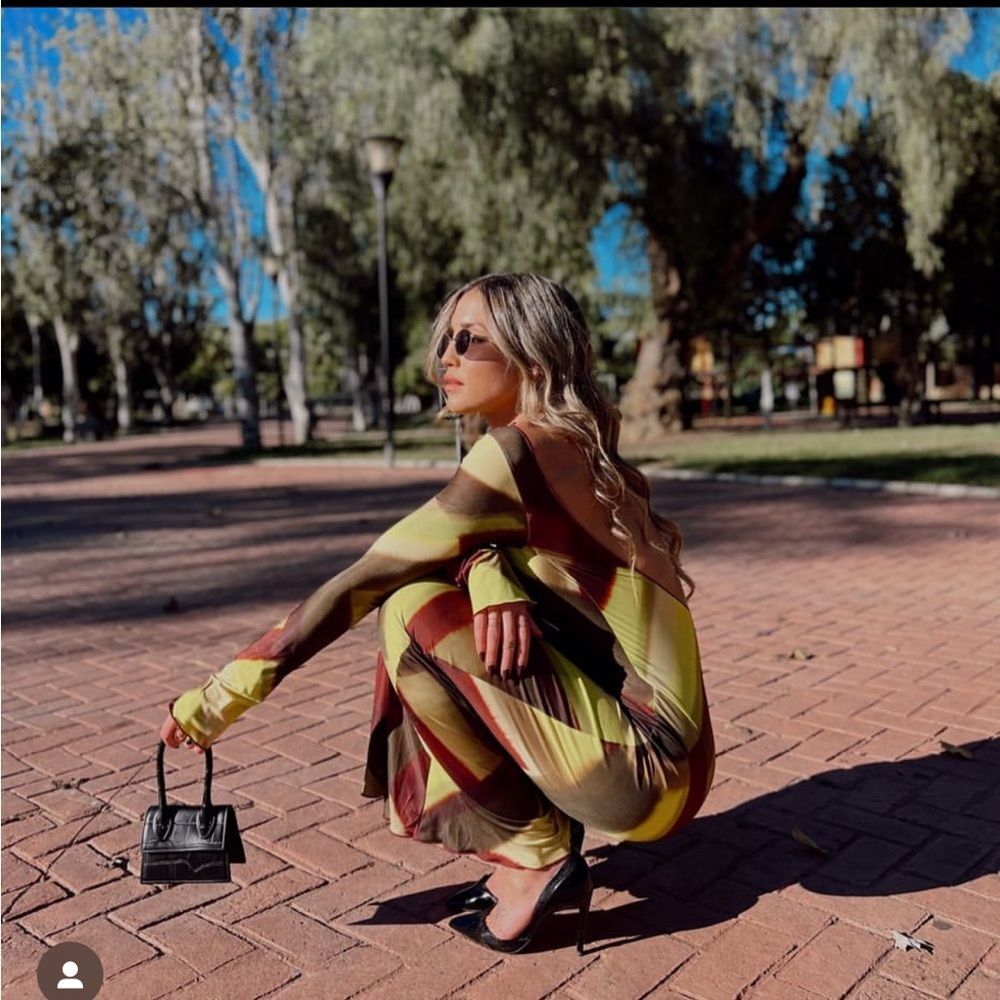ZARA PRINTED DRESS - Picture 10 of 16